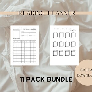 Reading Planner, Reading Journal, Book Journal, Reading Planner, Reading journal