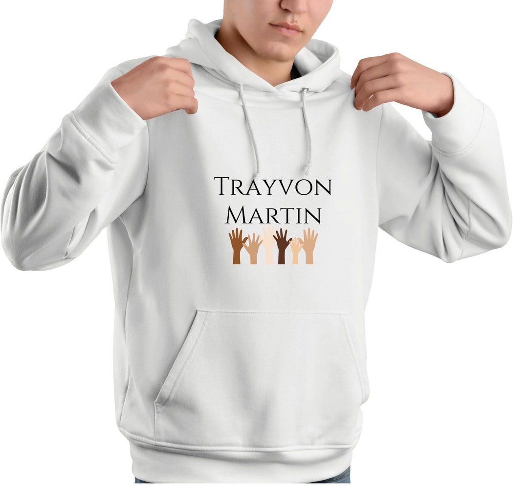 Trayvon Martin, Trayvon Martin Hooded Sweatshirt, Black Lives Matter - Etsy