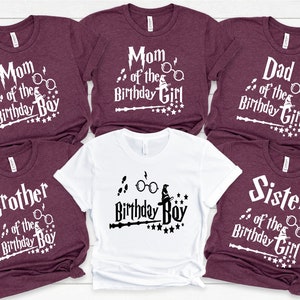 Magic Birthday Shirt, Birthday Girl Shirt, Birthday Boy Shirt, Birthday Shirt, Wizard Birthday Shirts , Mischief Shirts, Birthday Party
