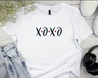 Be mine shirt, hugs and kisses, valentines day gift, she will like it, text your lover with this shirt, xoxo tee