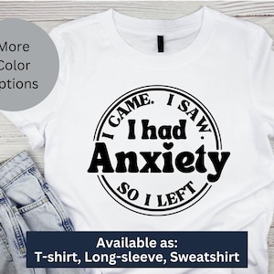 I came, I saw, I had anxiety, so I left