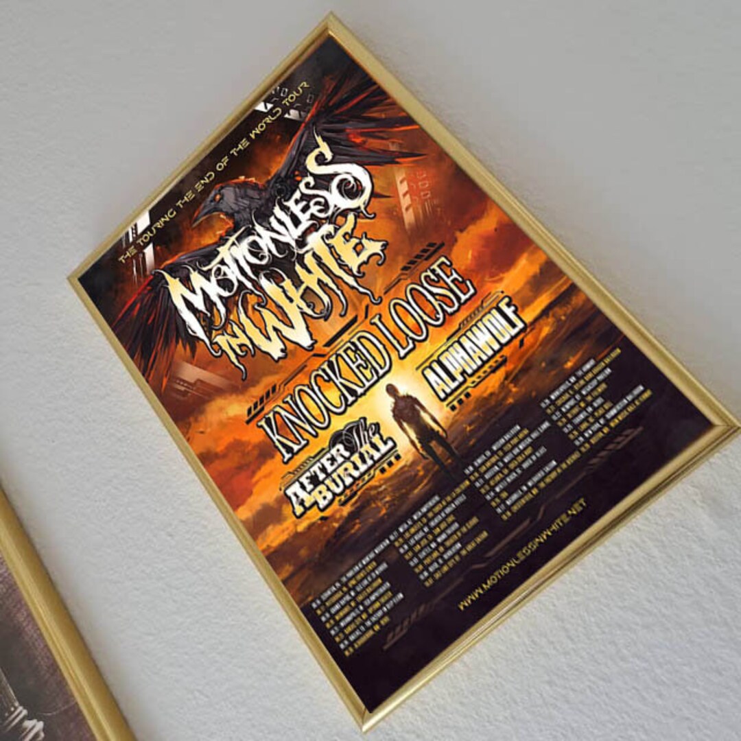 Motionless in White Announce 2023 Tour With Knocked Loose Etsy