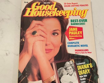 Vintage Good Housekeeping Magazine - July 1990