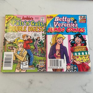 Vintage 2000s Archie Pals 'n' Gals Betty & Veronica Comic Double Digests You Choose image 1