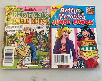 Vintage 2000s Archie Pals 'n' Gals Betty & Veronica Comic Double Digests - You Choose!