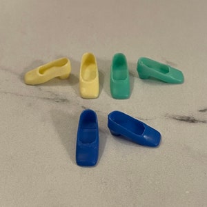 Vintage Barbie Francie Mod Low Heel Square Toe Shoes - Taiwan - Pick A Pair!