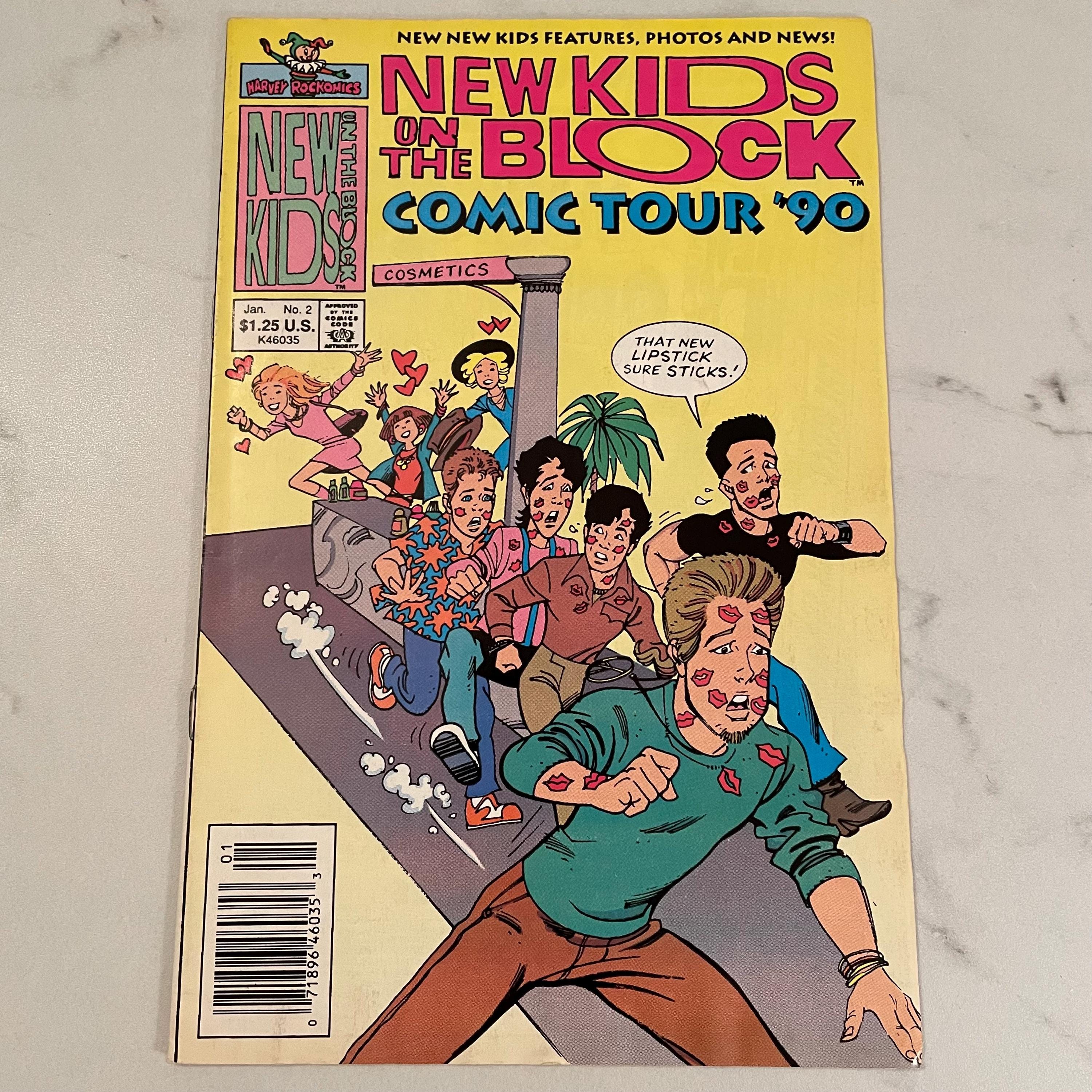 Vintage New Kids on the Block Comics - You Choose! - Etsy