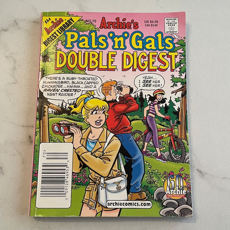 Vintage 2000s Archie Pals 'n' Gals Betty & Veronica Comic Double Digests You Choose Pals/Gals #70 (2002)