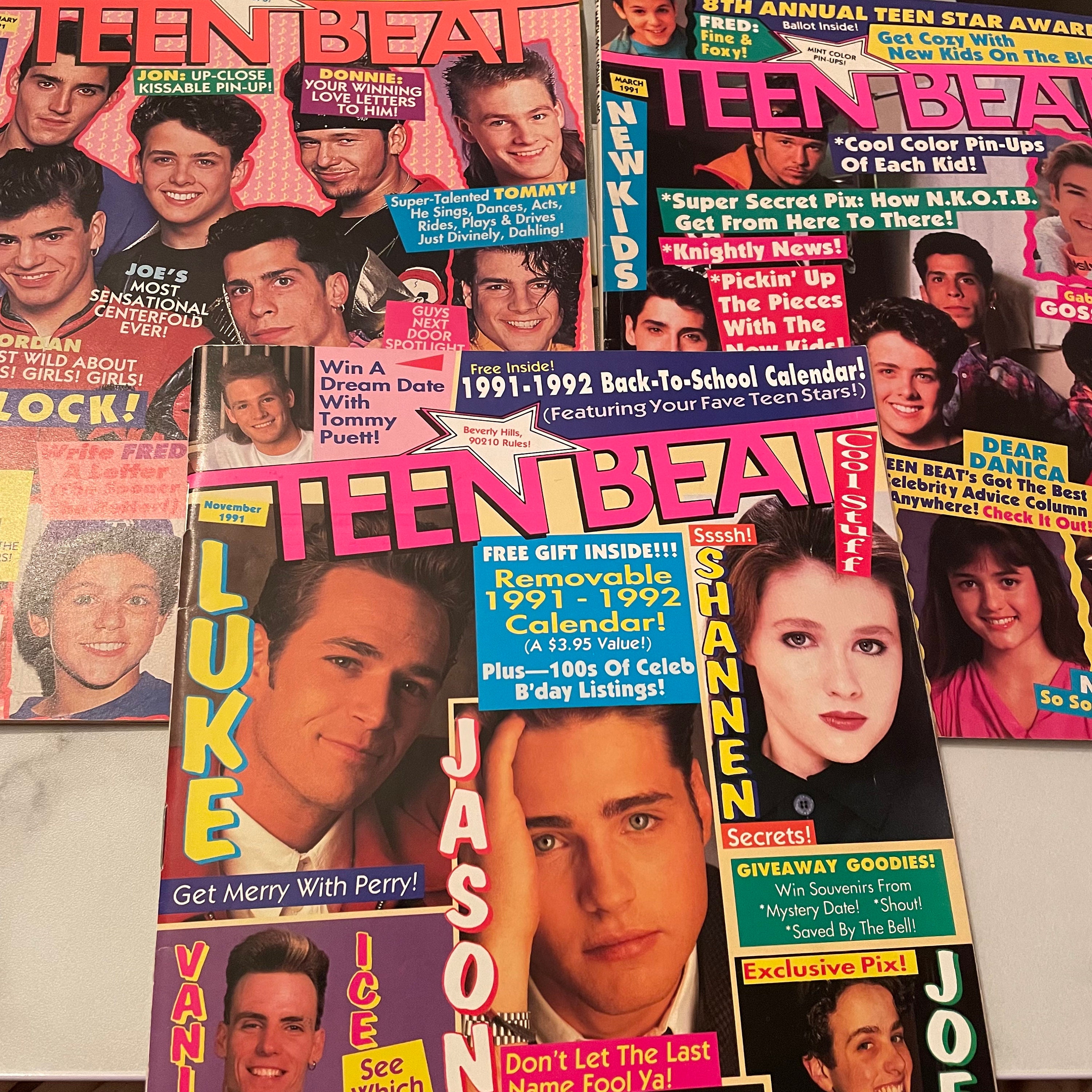 Teen Beat Magazine 90s - Etsy