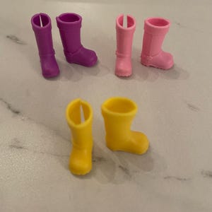 Vintage Barbie Little Sister Chelsea Kelly Rain Boots - Pick a Pair!