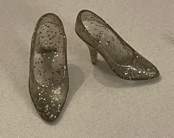 Crystal barbie shoes hotsell