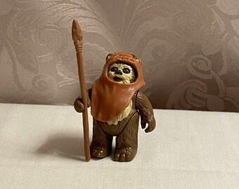 A-118 VINTAGE 80'S KENNER STAR WARS PAPLOO EWOK 100% COMPLETE NICE