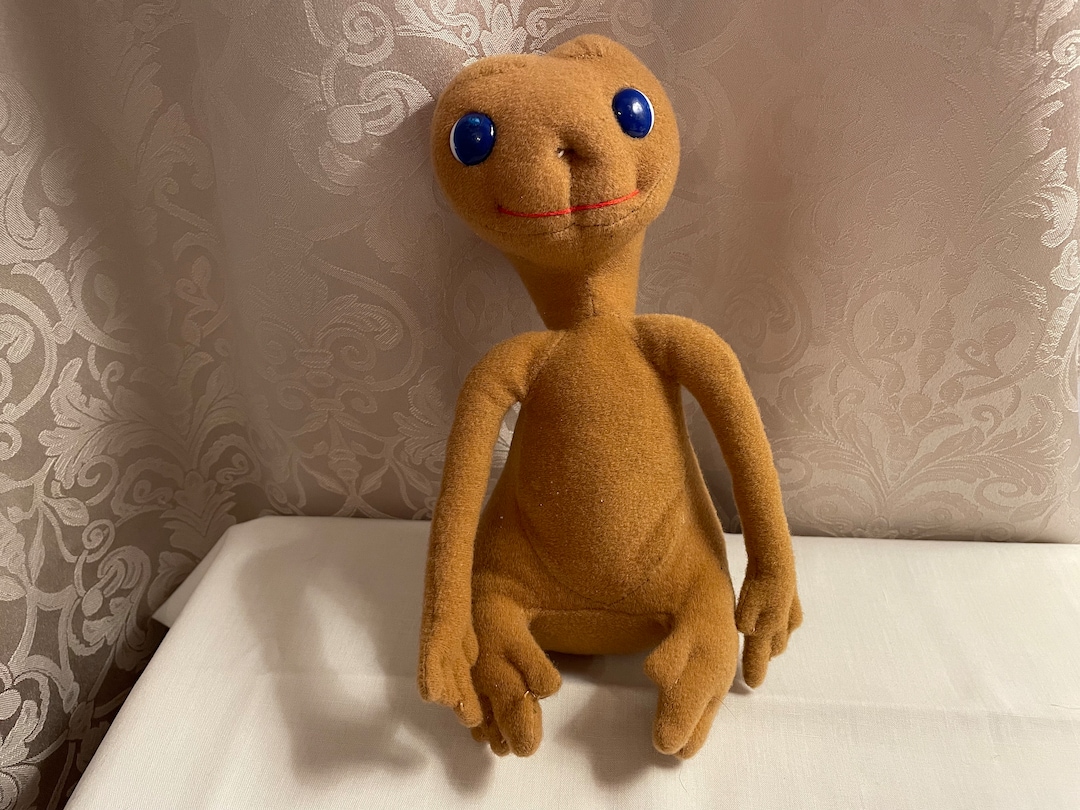 Vintage ET Plush Toy 1982 - Etsy