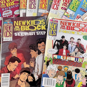 Vintage New Kids on the Block Comics - You Choose!