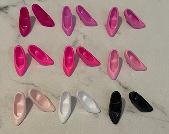 Vintage 1990s Barbie High Heel Shoes - Pinks - Pick A Pair!