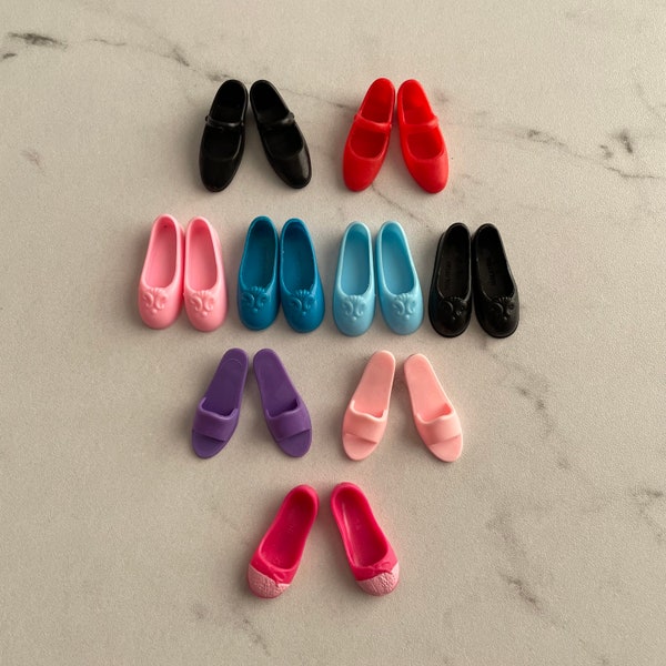 Vintage Poseable Barbie Doll Shoes - You Pick!