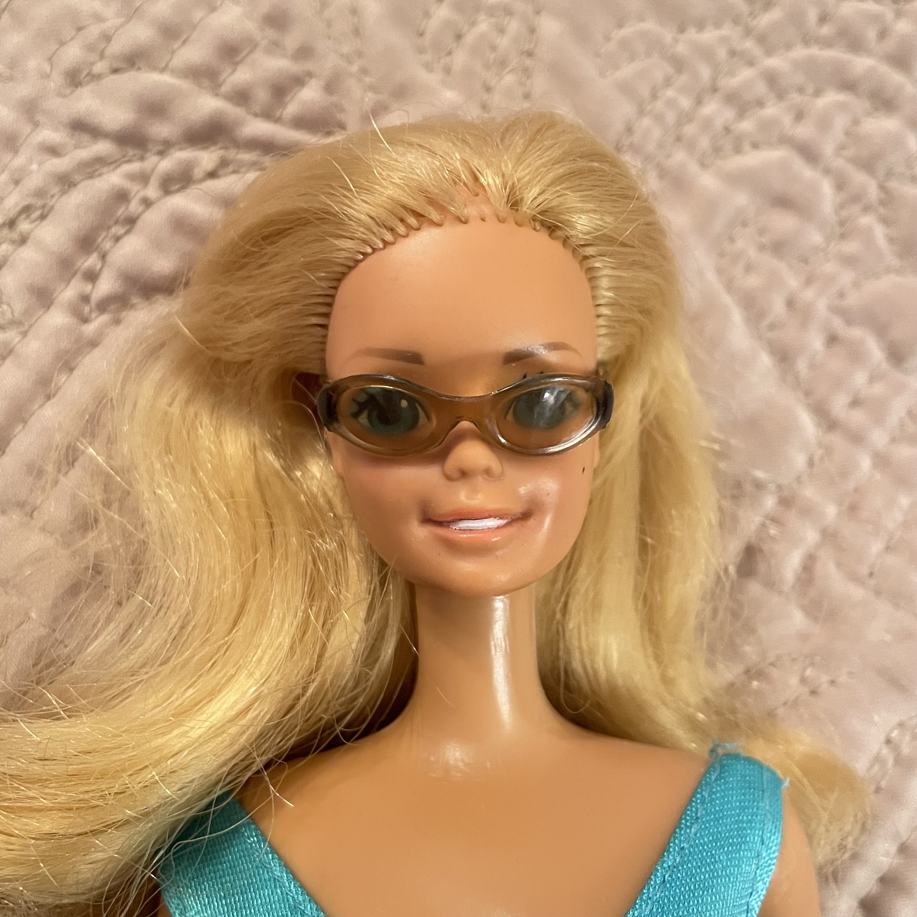 Barbie wearing glasses hotsell