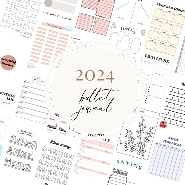 2024 bullet journal