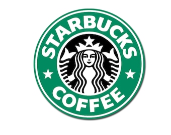 Starbucks Logo Sticker | Green Starbucks vinyl Decal