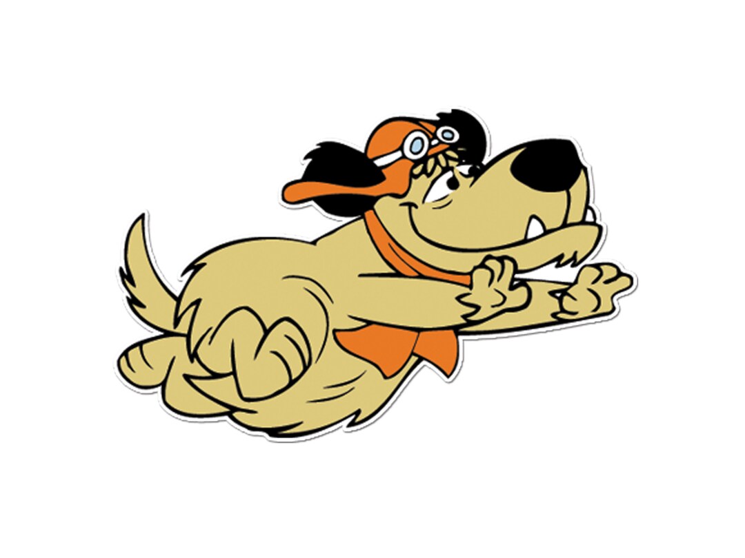 Muttley Hannabarbera Vinyl Sticker Muttley the Dog Decal Etsy