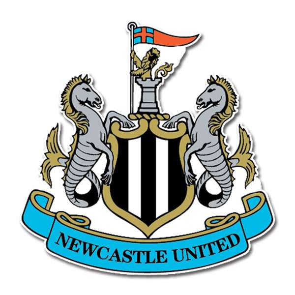 Newcastle United Soccer Sticker | Newcastle United Futbol Club Vinyl Decal