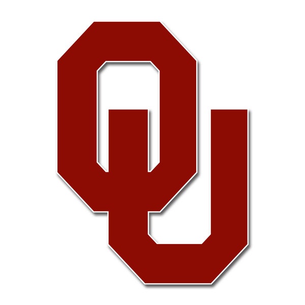 Oklahoma Sooners OU Logo Sticker | Oklahoma vinyl Decal