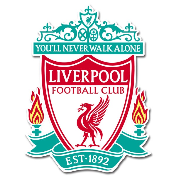 Liverpool Soccer Sticker | Liverpool Futbol Club Vinyl Decal