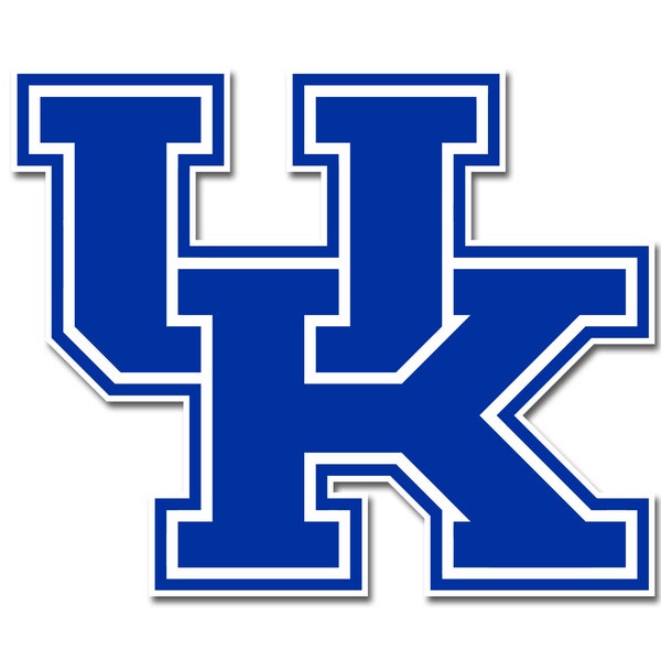 Kentucky Wildcats Logo Sticker | Kentucky logo vinyl Decal