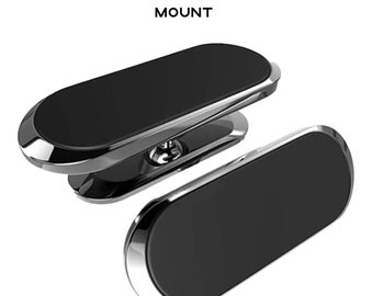 2-PACK All Metal Magnetic phone holder for car, iPhone Magnetic car mount for cell phone