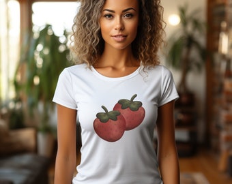 Jersey Short Sleeve T-Shirt, Strawberries, Strawberry T-Shirt