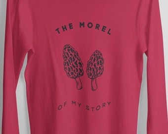 Morkeljakt Långärmad T-shirt: Födosökande T-shirt