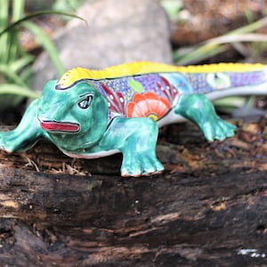 Talavera Iguana lizard huge 24&quot;