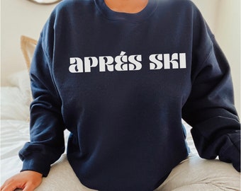 Apres Ski Sweatshirt, Aspen Winter Sports Pullover