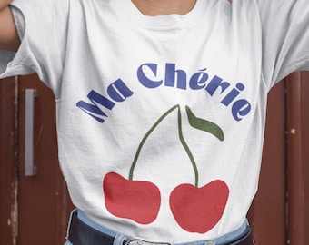 Retro Cherry Graphic Tee: Comfort Colors Cotton T-Shirt