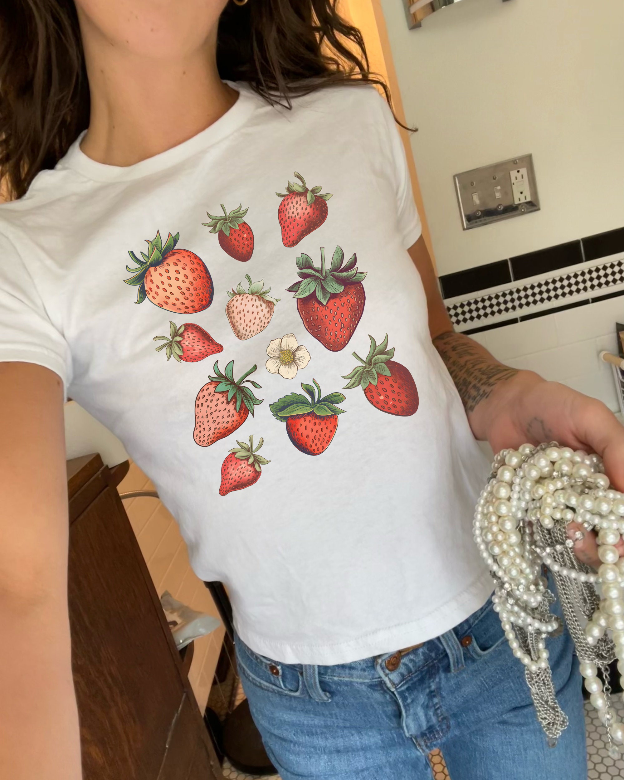 BlackBerry - Doll Girl Y2K Cotton Tee