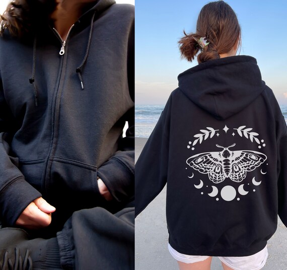 Oversized Y2K Sweatshirts Cozy Oversized Zip-Up Hoodie For Women
