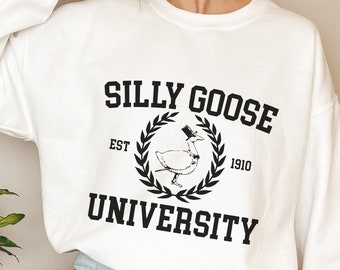 Silly Goose University Crewneck Sweatshirt – Gag Gift
