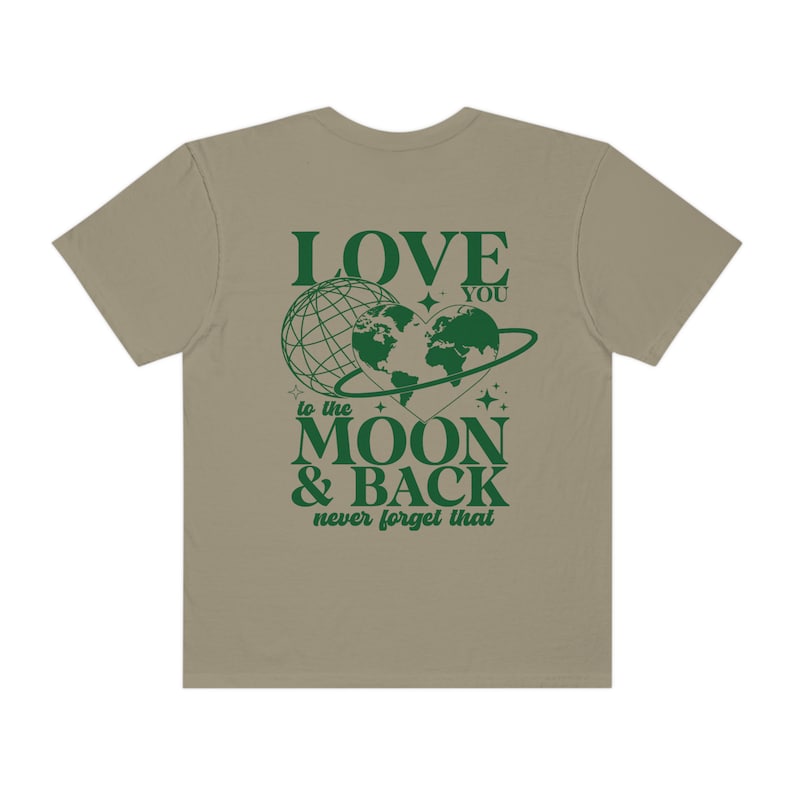 Love You To The Moon And Back - Personalized Custom All-over-print T-shirt main image 1