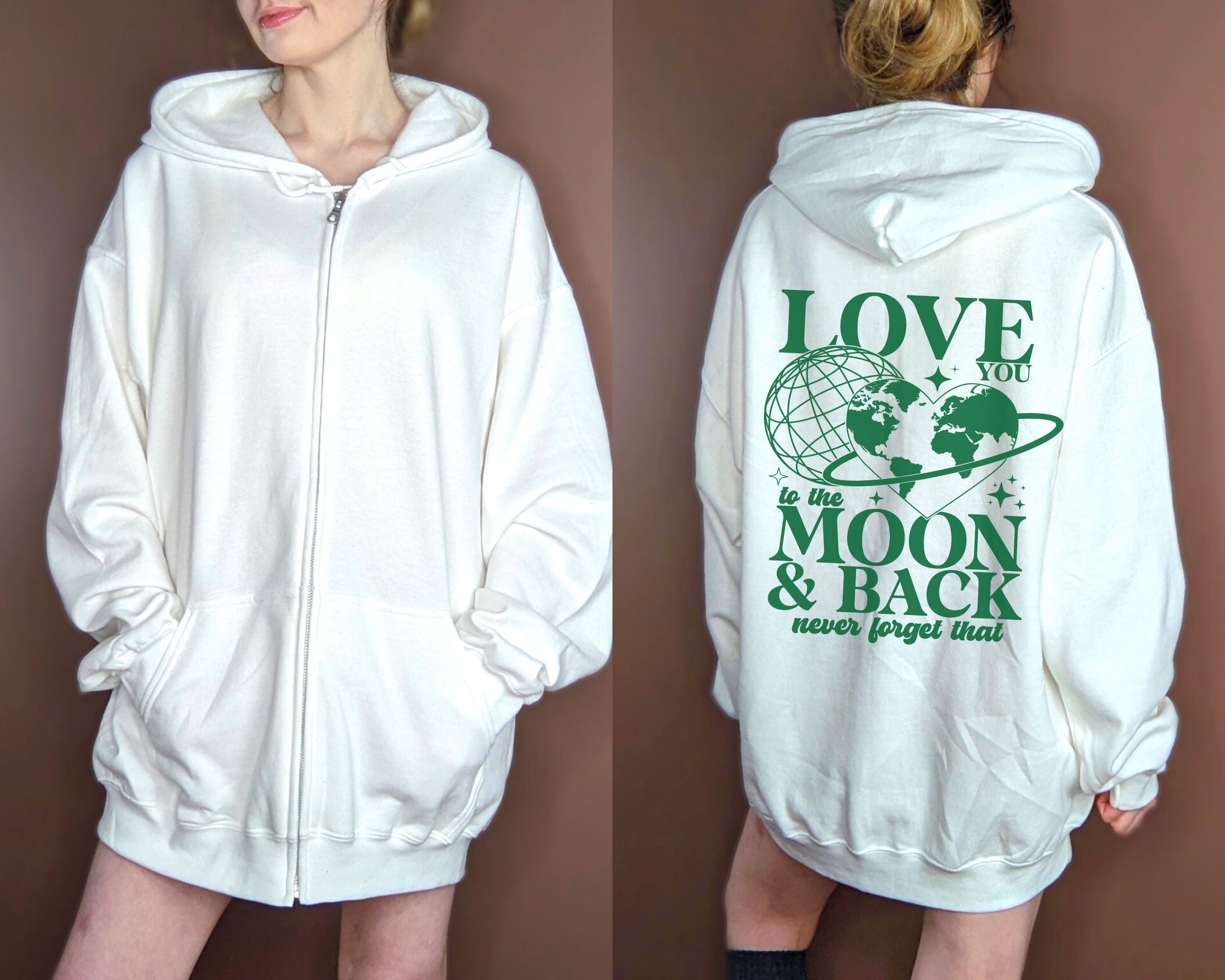 トップス MOON TREE PLANET Hoodie white トップス MOON TREE PLANET Hoodie white トップス MOON TREE PLANET