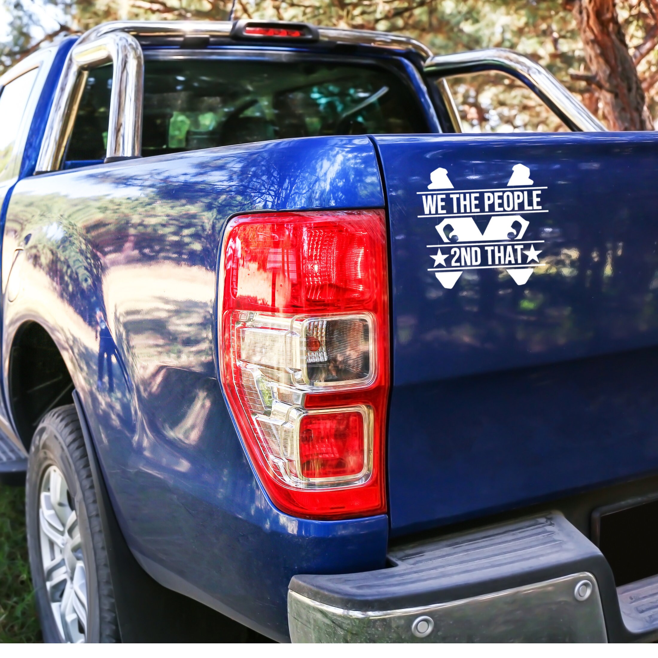 2nd Amendment Decal We the People Decal Gun Lover Gift Gun Enthusiast