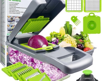 Prima Mandoline Vegetable Slicer, Kitchen Food Slicer With 5