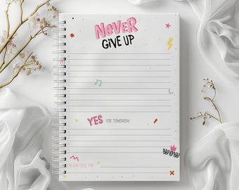 Unicorn Affirmation Notepad: Kids Pink Journaling Gift (PDF)