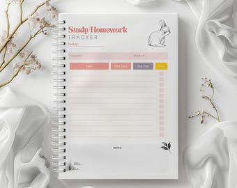 Kids Study Planner: Tracker giornaliero, Organizzatore per la scuola domestica (download PDF)