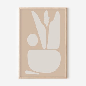 Moderne Wandkunst, Boho Druck, Mid Century Kunst, Neutrale Kunstdrucke, eklektische Kunst, Abstrakte Kunst, Galerie Wandkunst, Minimalistische Wandkunst