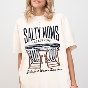 Salty Moms Beach Club Png, Summer Moms Png, Disegni per magliette per la festa della mamma, Mamma sarcastica divertente Png, Beach Mom Png