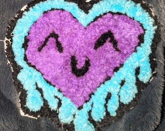 Dripping Heart Rug