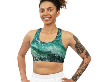 Seamless Sports Bra (AOP)