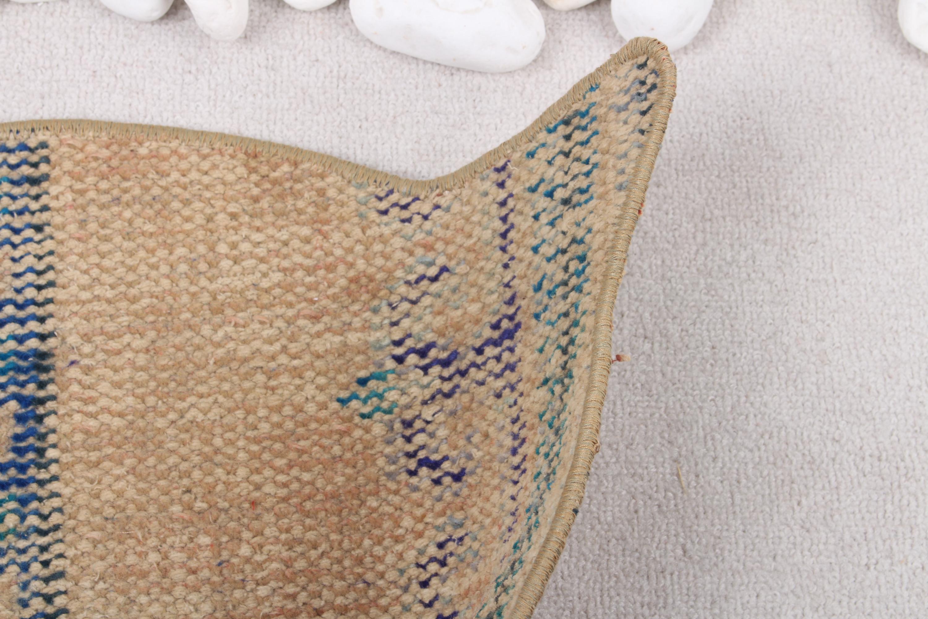 Cat Head Rug Pad, Eco-friendly Handmade Pet Mat for Cats, Boho Cat Bed ...