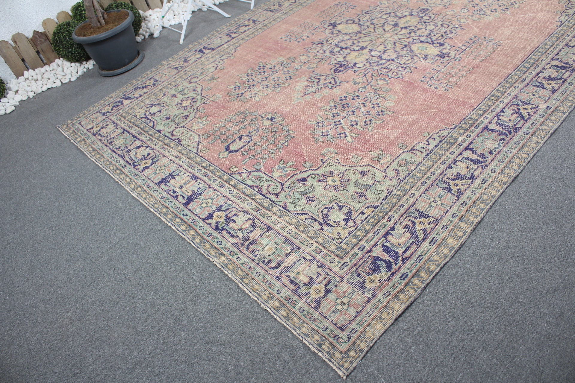 トルコヴィンテージ麻ラグNo.96 生成り トルコヴィンテージ麻ラグNo.96 生成り トルコヴィンテージラグ