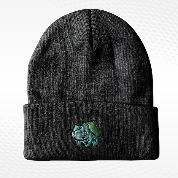 Bulbasaur Hat Brodé Pokemon Beanie Printemps Hiver Chapeau Plusieurs Couleurs Pikachu Beanie Charmander Beanie Squirtle Beanie Winter Anime Hat